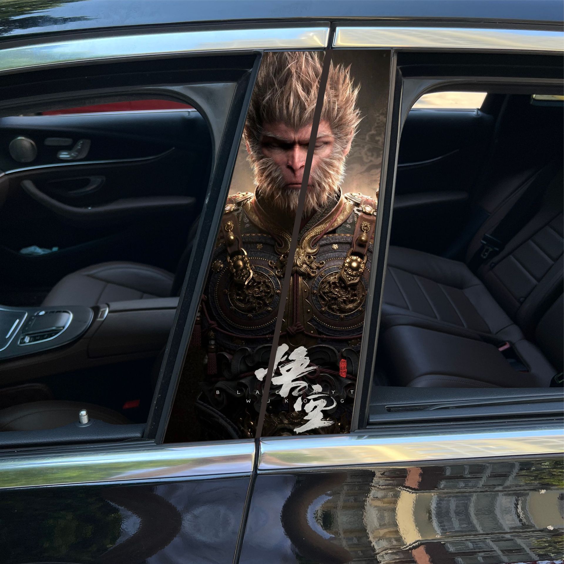Black goku 1-driver and passenger set
