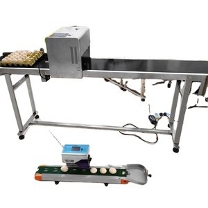 Automatische Chargen produktion Eierspray-Codier maschine Gesamtes Fach Digitaler Logo-Druck Effiziente Verwendung eines schnellen Etiketten druckers - Product Image 3