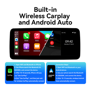 1920*720 Qualcomm Android 13 per Mercedes Benz classe C W204 2011-2014 autoradio schermo multimediale Stereo Audio 4G navigazione GPS - Product Image 5