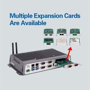 Dual LAN Mini PC with 2 Ethernet 8 USB 6 COM RS232 RS485 Core I5/I7/I9 Wifi 4G Industrial <strong>X86</strong> <strong>Embedded</strong> <strong>Computer</strong> for 4G Sim Card - Product Image 3