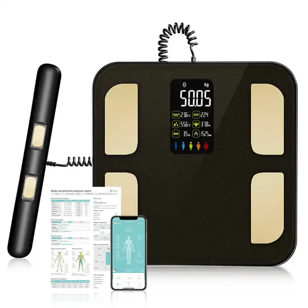 Nuovo arrivo 180kg 400lb misuratore di peso digitale per il grasso corporeo umano