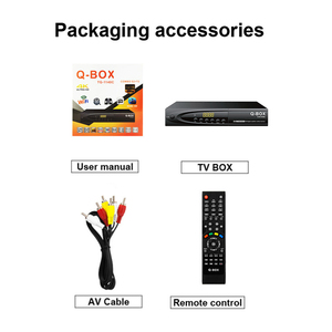DVB T2 S2コンボQbox4kHD衛星受信機テレビボックステレビアンテナhdtv cccam dvb-s2 dvb-t2 dvb t2 s2デコーダーコンボセットトップボックスOEM - Product Image 6