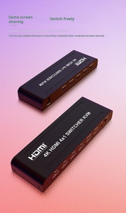 4k HDMI KVM切换器4x1视频切换器4进1出4路HDMI开关视频选择器，适用于PS4 X-box Fire Stick PC DVD蓝光 - Product Image 5