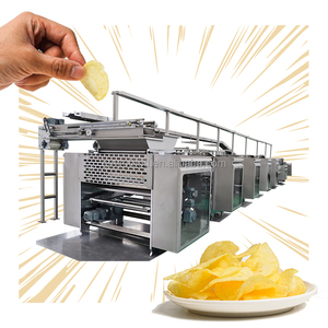 Çok fonksiyonlu patates cips yapma makinesi gevrek cips üretim hattı Shanghai makine fabrikası - Product Image 2