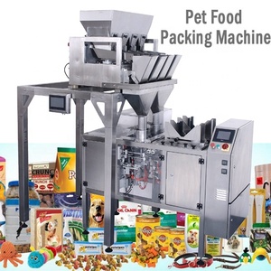 CE onaylı tam otomatik lineer Pet yiyecek torbası paketleme makinesi köpekler için papağanlar tavşanlar plastik kağıt torbalar için dolum sızdırmazlık - Product Image 4