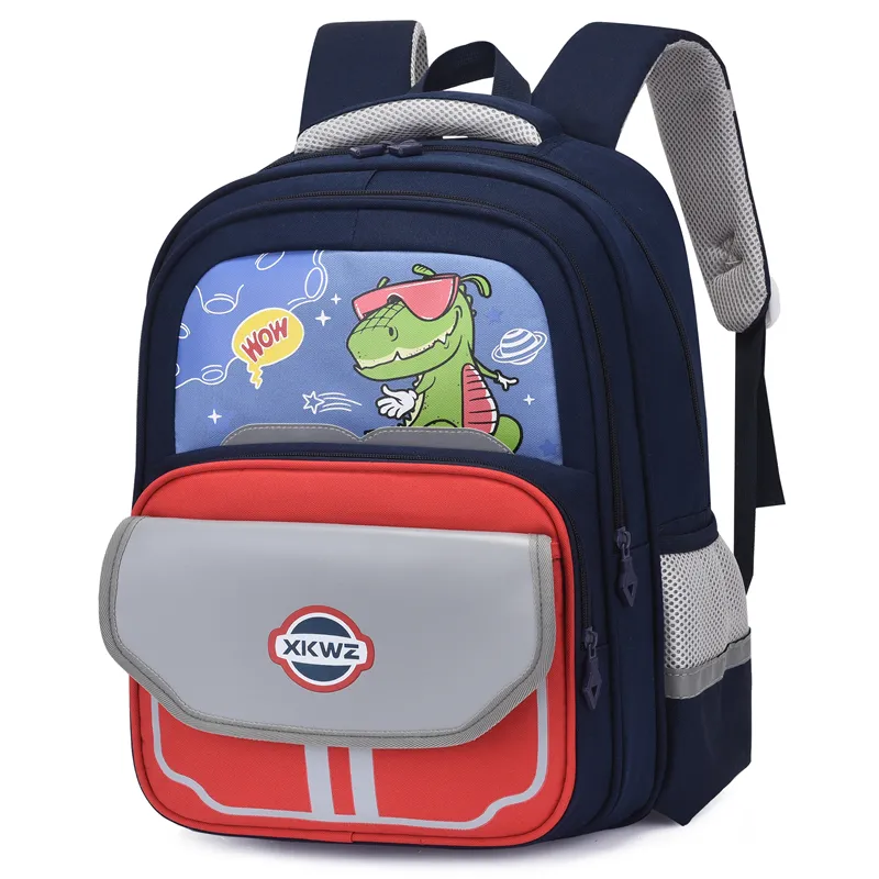 Sac à dos avec LOGO personnalisé pour enfant et garçon, mignon Animal imprimé dinosaure