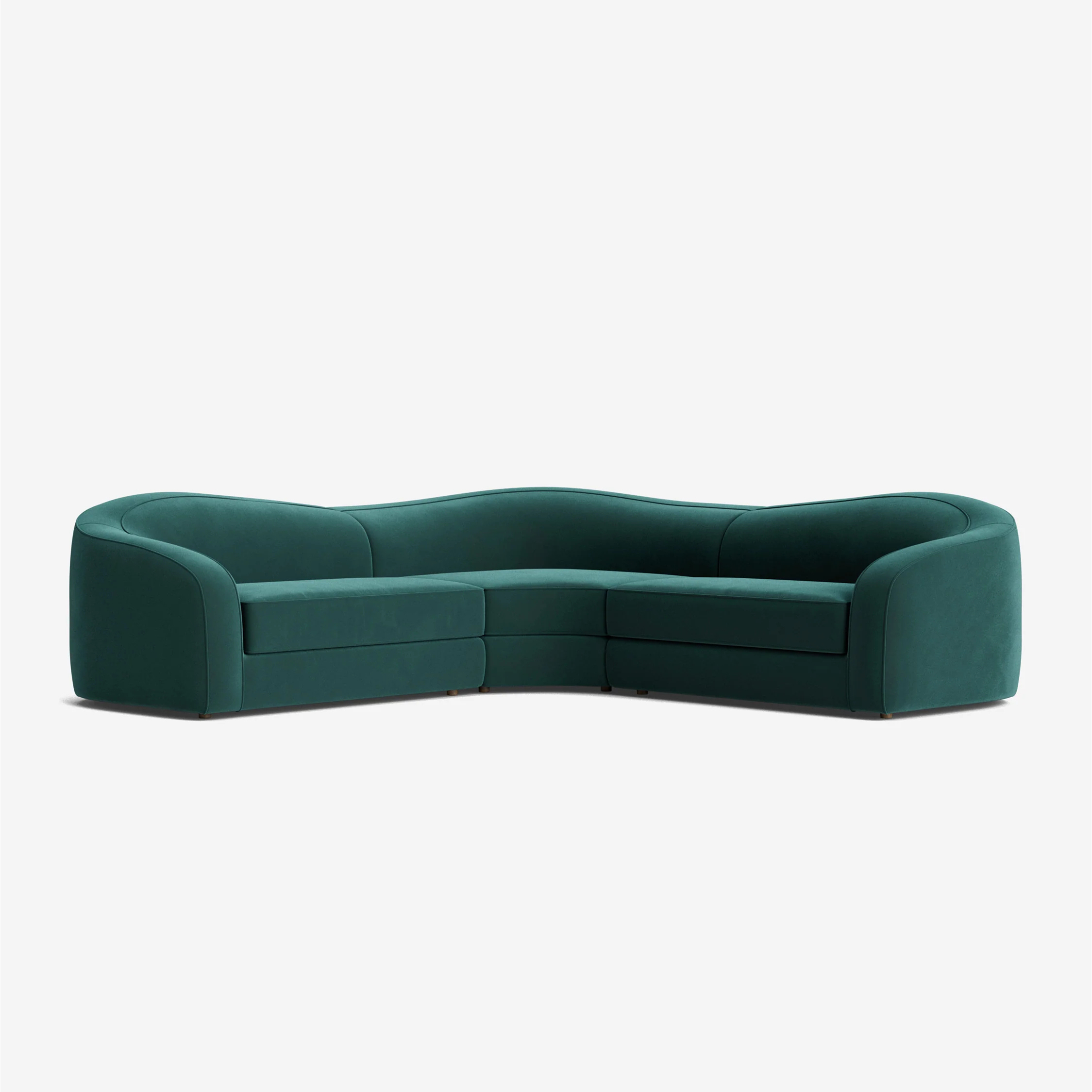 Terciopelo moderno verde