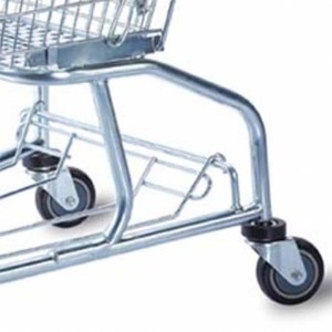 150l Amerikaanse Stijl Supermarkt Boodschappen <span class=keywords><strong>Trolley</strong></span> Karretje Hand <span class=keywords><strong>Trolley</strong></span> Met Kinderzitje 150l Manden Winkelwagen - Product Image 4