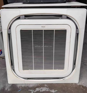 HVAC <strong>Systems</strong> Central Air Conditioner Concealed <strong>Embedded</strong> Patio Ceiling Cassette <strong>Type</strong> 4-way air Outlet Fan Coil Unit BYCP125DW1C - Product Image 1