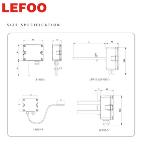LEFOO壁掛け0-10v温度送信機トランスデューサー温度モニタリング温室温度センサー - Product Image 6