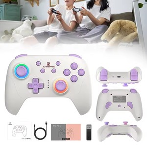 Anbernic RgP01 Wireless-Spiel PC-Gaming-Pad Wireless-Controller RGB-Hall-Effekt-Joystick für Switch/PC/Steam/Android/Ios als Geschenk - Product Image 4