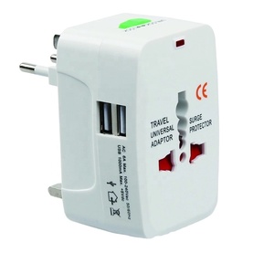 All in One Socket Universal Electrical Power <strong>Adapter</strong> <strong>Plug</strong> <strong>With</strong> Type c 4usb UK US AU <strong>EU</strong> <strong>Plug</strong> Type C 20W Travel <strong>Adapter</strong> - Product Image 1