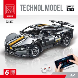MORK 025007 1:16技术模型积木玩具套装模型汽车构建套件赛车积木儿童构建 - Product Image 2