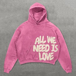 2024 Hoodie Y2K kazak erkek bayan Hip Hop mektup grafik baskı boy Hoodie yeni Harajuku gotik svetşört giysi