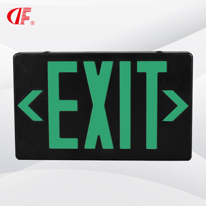 Giá rẻ giá độ sáng cao <span class=keywords><strong>c</strong></span>ó thể sạ<span class=keywords><strong>c</strong></span> lại AC120-277V thoát khỏi lửa an toàn ul chứng nhận chúng tôi tiêu chuẩn màu đen <span class=keywords><strong>exit</strong></span> thoát hiểm khẩn <span class=keywords><strong>c</strong></span>ấp - Product Image 1