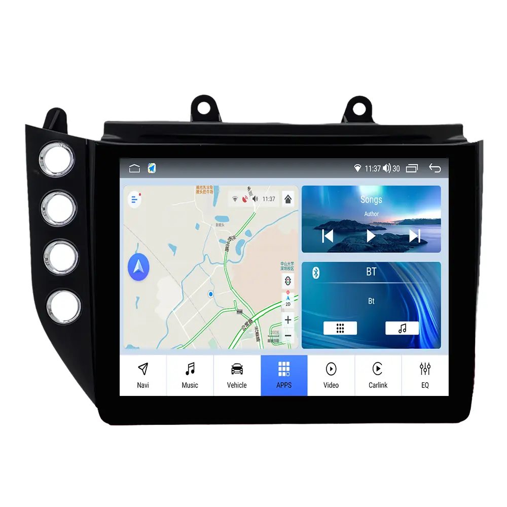 LELV Android 13 araba radyo Gps navigasyon kafa ünitesi Maserati Gt Granturismo için 2007-2017 araç Dvd oynatıcı Stereo çalar