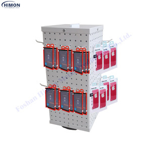 Point of Sales Retail Shop 4-side Small Rotating Customized <strong>Table</strong> <strong>Counter</strong> Metal <strong>Display</strong> Rack - Product Image 4