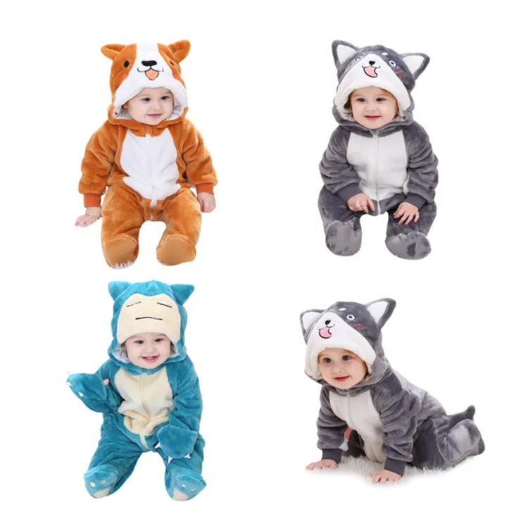 Feiming wholesale Infant baby Clothes wholesale Newborn Baby Romper Animal baby Clothing