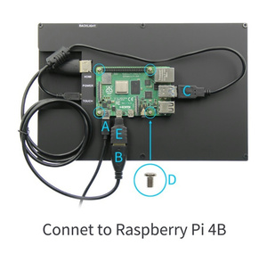 10,1-Zoll-Raspberry Pi IPS-Touchscreen mit einer Auflösung von 1280*800 und für hoch auflösende HDMI-Board-LCD-Module - Product Image 6