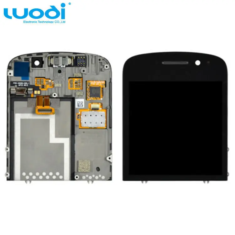 LCD di ricambio Digitizer Assembly per Blackberry Q10