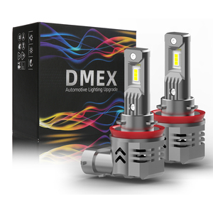 DMEX 60W 8400LM ระบบไฟส่องสว่างอัตโนมัติ Canbus ไฟ LED ไร้สาย H11 6000K ขายส่ง H8 H9ไฟตัดหมอก LED Retrofit หลอดฮาโลเจน - Product Image 2
