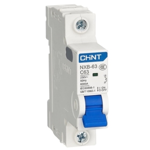 Chint NXB-63 MCB 1P 2P 3P 4P 1A 2A 3A 4A 6A 10A 16A 20A 32A 40A 63A eğrisi B C D Chnt minyatür devre kesici - Product Image 1