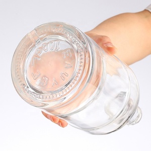 Hot bán chất lượng tốt nhất bouteille Eau 2 lít botellas de vidrio Para licor Mexico sparkels cho chai - Product Image 3