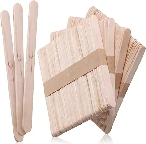 Groothandel Eco-Vriendelijke Food Grade Hout Houten Ijs Sticks