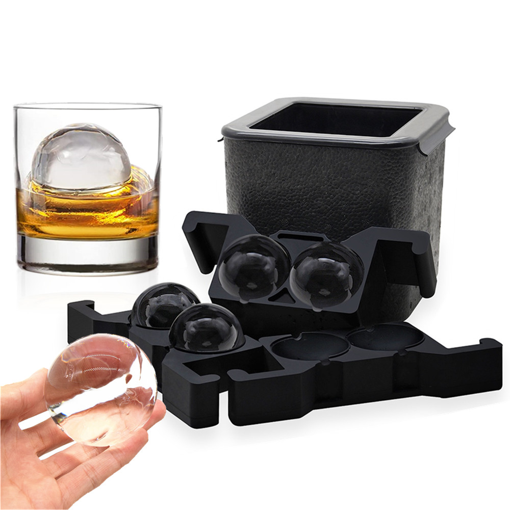 Clear Ice Ball Maker Four