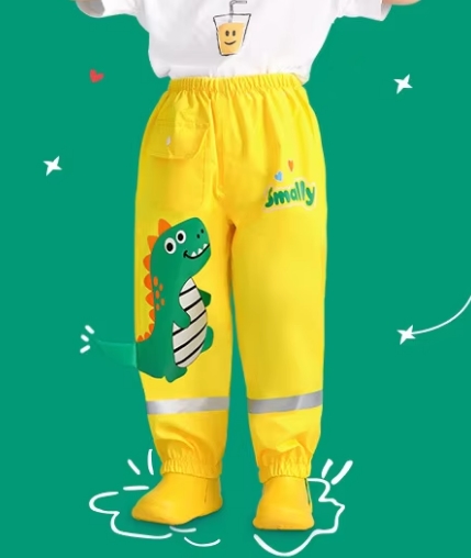 Yellow cute dinosaur