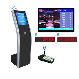 Smart Qmatic <strong>Queue</strong> <strong>Management</strong> <strong>System</strong> with Kiosk and Controllers LCD LED Counter <strong>Display</strong> and Ticket Caller
