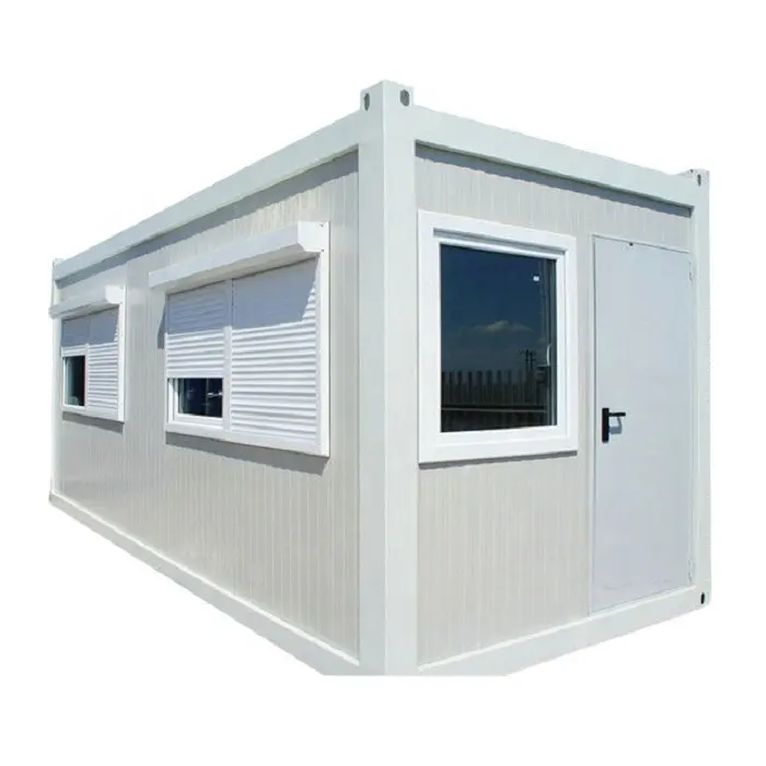 Cabina Modular plegable para 2 dormitorios, casa de contenedor ampliable pequeña, 30 pies, diseño móvil, envío de lujo