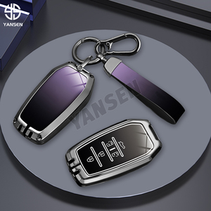 2025カーキーケースプロテクターキーカバーシェルフォブforToyota Prius Camry Corolla CHR C-HR RAV4 20182022プラドオートアクセサリー - Product Image 1