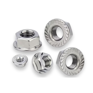 Thv ốc vít Việt Nam DIN 6923 A2 thép không gỉ mặt bích Nut, tích hợp máy giặt thiết kế, cho A2 bu lông thép không gỉ - Product Image 5