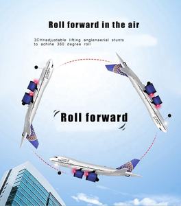 SINC068ホット販売シミュレーションrc飛行機2.4GRC航空機ラジコン飛行機7473CH DIY飛行機子供用ライト付き - Product Image 3