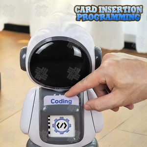 KW STEM Learning RC <strong>Robot</strong> Rechargeable With Programmable Actions Card Reading Remote Control <strong>Robot</strong> Toy for Kids - Product Image 3