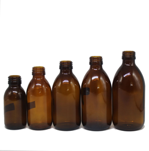 Wholesale Glass 30ミリリットル50ミリリットル60ミリリットル100ミリリットル150ミリリットル250ミリリットル500ミリリットルEmpty Clear Amber Oral Liquid Bottle With Tear Off Cap - Product Image 1