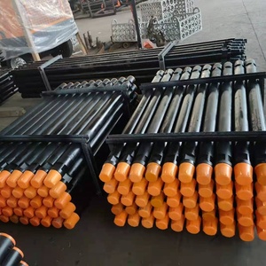 High Performance Hard Rock <strong>Mining</strong> Tools Hex22 Integral Drill Rod With <strong>Chisel</strong> Type <strong>Bits</strong>