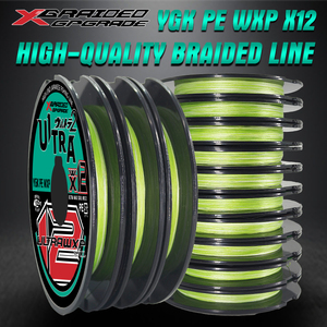 12 Straïde Aangesloten Spoelen Gevlochten Pe Lijn 1000M 12x Slijtvaste Zoetwater Zoutwater Vissen Multifilament Lijn - Product Image 2