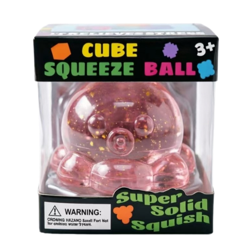 Octopus-pink-genuine high quality
