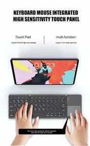 Teclado Nuevo estilo y ratón Combos BT Ratón de 10,1 pulgadas Alta calidad Venta al por mayor Personalizado Barato Mini Fold Teclado inalámbrico plegable - Product Image 6