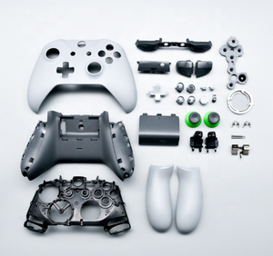 Xbox OneS用シェールアッシュ/グレーブルーシェルXboxOneSコントローラー用ボタン付きXboxOneスリムシェル用フルセットハウジングシェル - Product Image 2