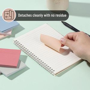 空白のノートブック付箋インデックスタブページマーカー学校のオフィスのための小さなノートブックCuaderno - Product Image 4