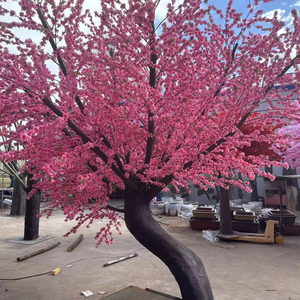 Cây hoa anh đào nhân tạo trang trí trong nhà, cây hoa anh đào giả, cây hoa nhân tạo lớn, cây hoa anh đào giả - Product Image 3