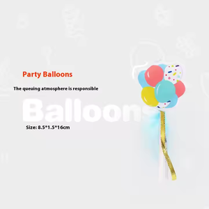Yopet, venta al por mayor, globo de cumpleaños, juguete de peluche para gatos dentro de hierba gatera, accesorios y juguetes para mascotas para fiesta y celebración de cumpleaños - Product Image 3