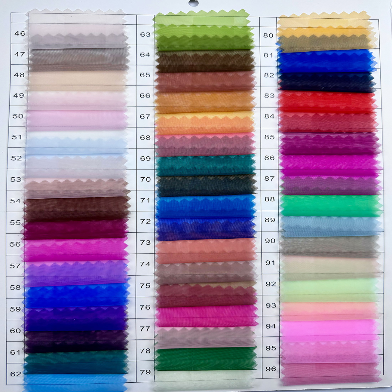 Color card 2#