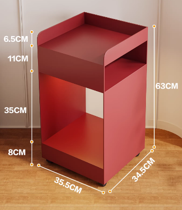 Upgraded Red Swivel Casters