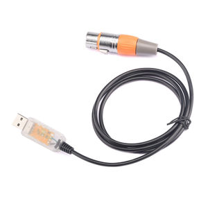 Adattatore di interfaccia da USB a DMX cavo luce di scena PC DMX512 Controller Dimmer DMX - Product Image 3