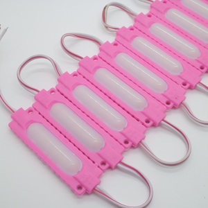 PINK <strong>LED</strong> Module Injection PVC IP65 Opaque Lens Capsule Backlight Blister Character 6leds Advertising 12V 2W SMD 5730 <strong>Led</strong> Module - Product Image 2