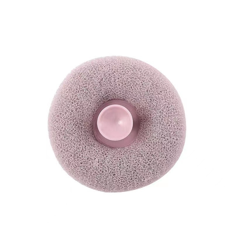 C016 Suction Cup Bath Ball, Light Purple